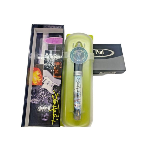 Jimi Hendrix Star Spangled Limited Edition POD Pen Ballpoint Boxed Gift Set - Picture 1 of 7